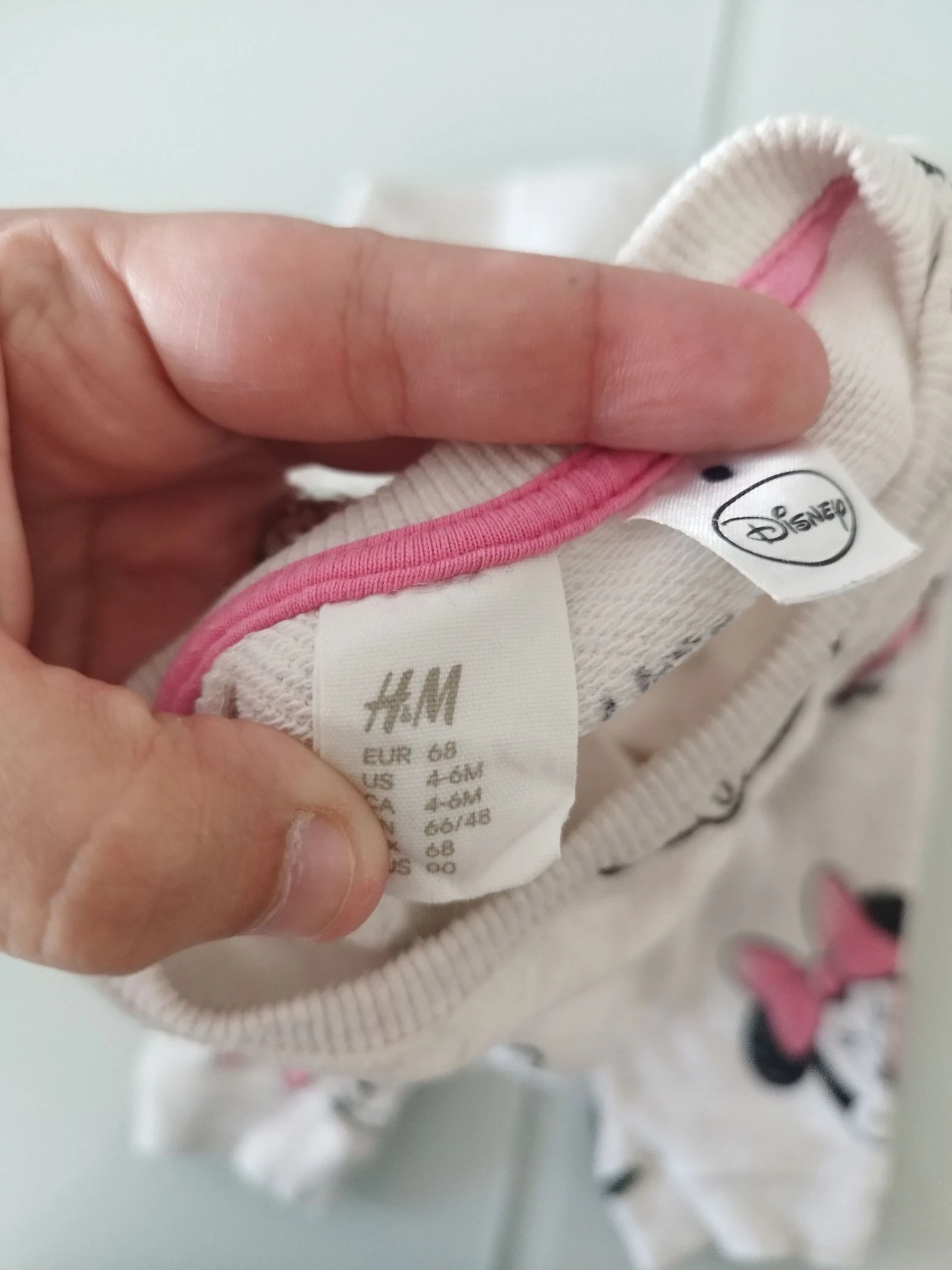 Conjunto de calça e moletom Minnie Mouse 4-6 meses H&M – photo 5
